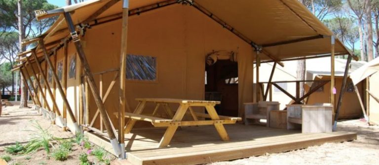 Lodgetent in Zeeland