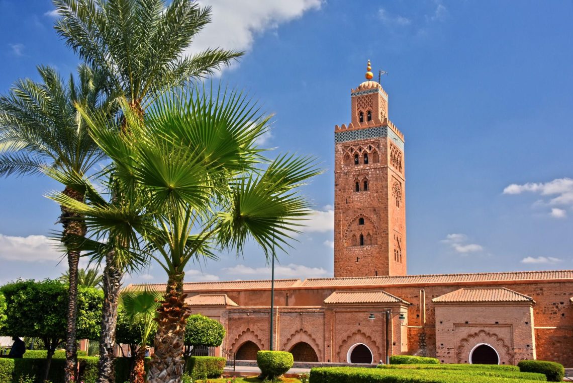 De Koutoubia moskee in Marrakech