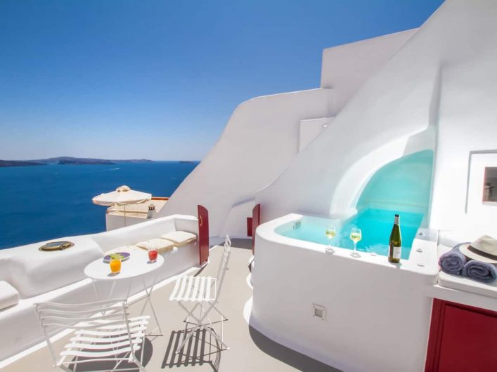 Hector Cave House op Santorini