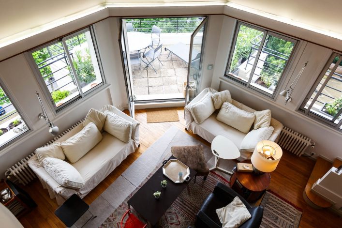 Zitkamer Airbnb in Parijs