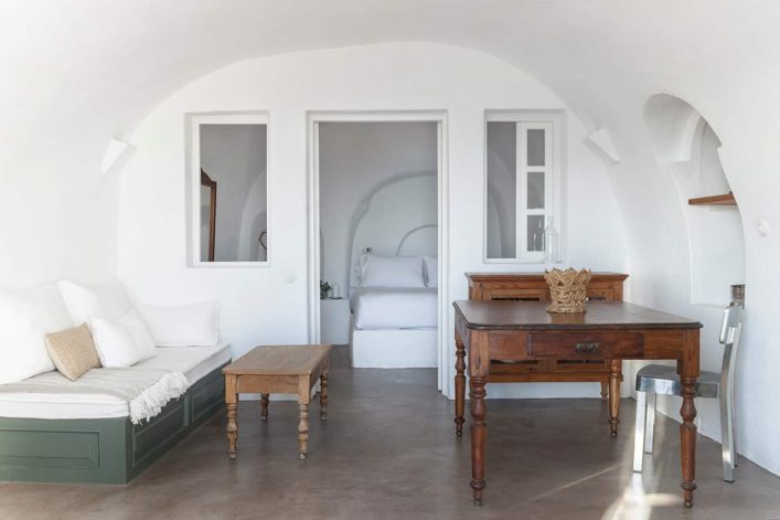 Top caldera view appartement Santorini