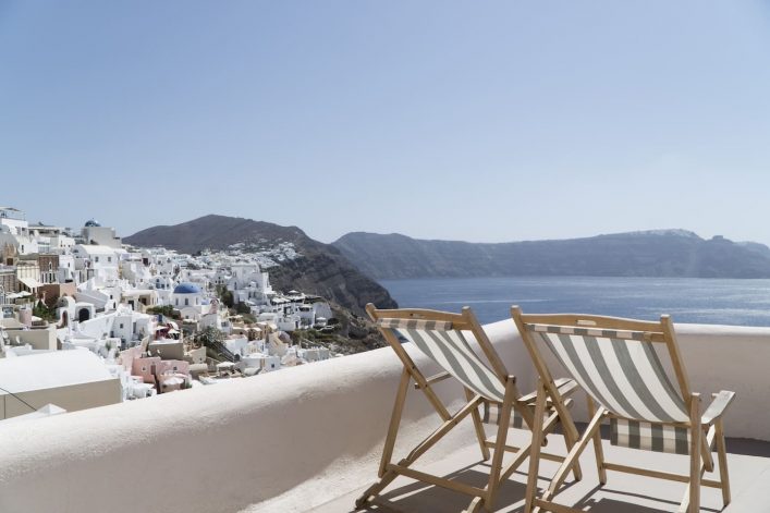 Airbnb met uitzicht op Oia