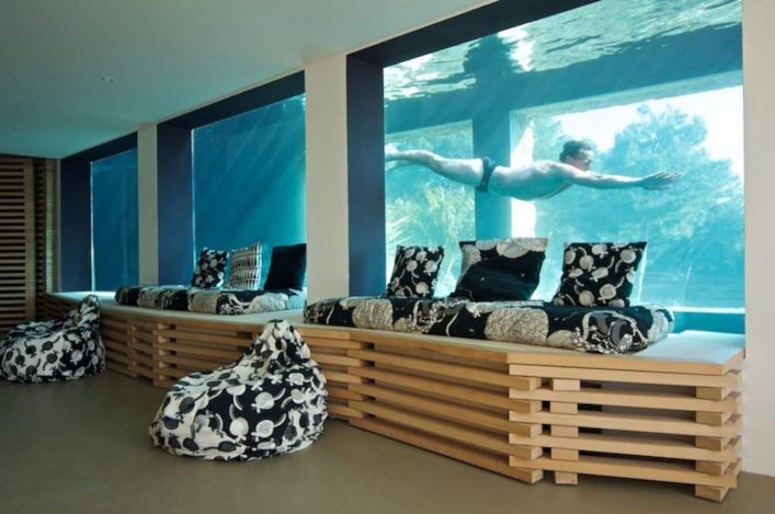 Aquariumvilla in Frankrijk