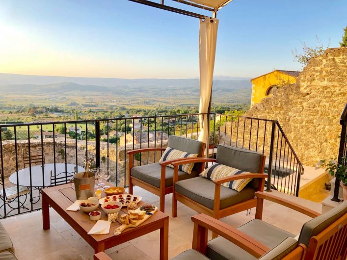 Mooiste uitzicht van de Provence