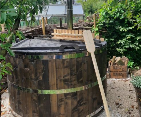 Boomhut met hottub in Belgie