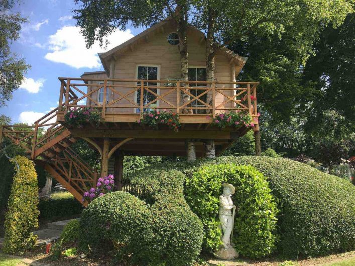 Romantische boomhut in de Ardennen