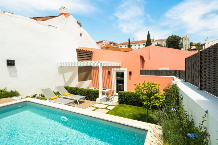 Airbnb in Lissabon met zwembad