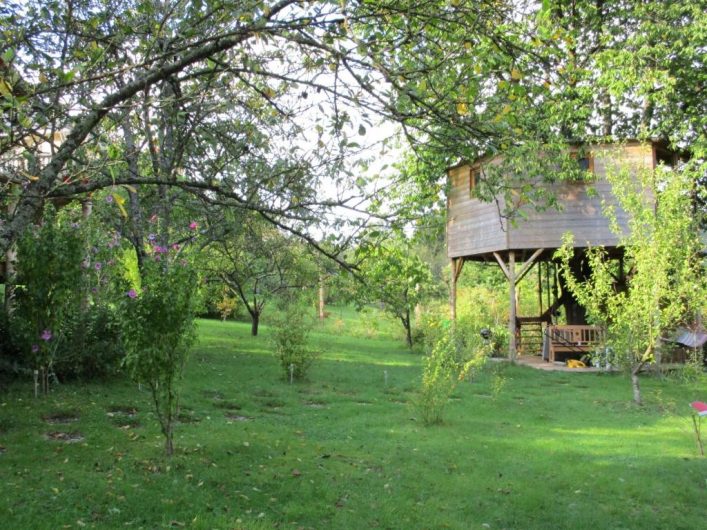 Etapeboisee boomhut in de Franse Ardennen