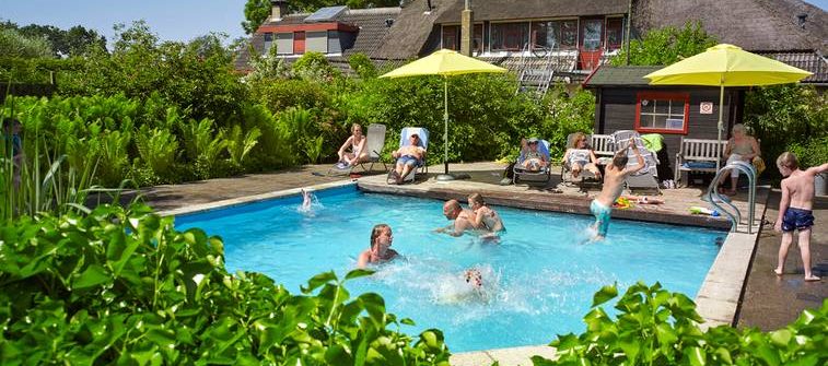 Vakantiehuis met buitenzwembad in Munnekeburen