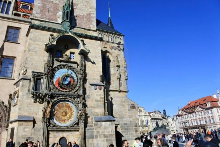 De astronomische klok in Praag