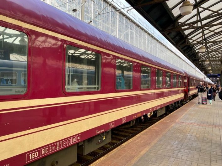 Nachttrein naar Praag