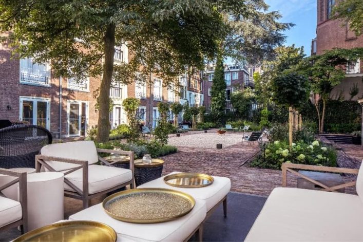 Hotel Pulitzer garden