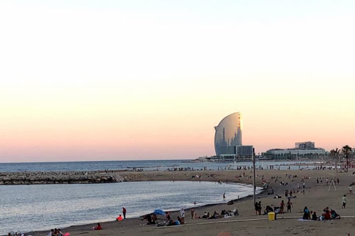 Stranden Barcelona - Barceloneta