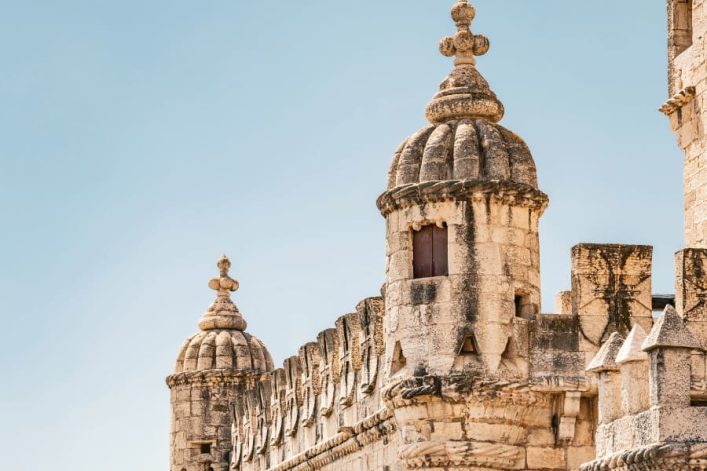 Belém toren bovenkant