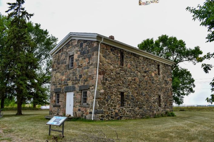 Huis bij Lower sioux agency