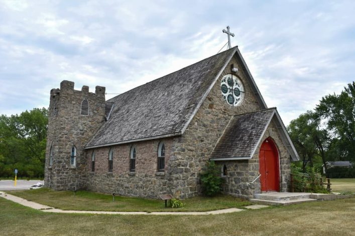 Kerk bij Lower Sioux Agency