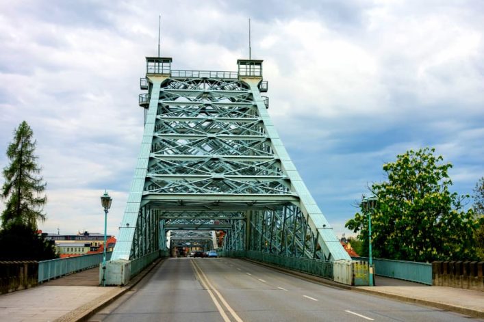 Blaues wunder brug voorkant