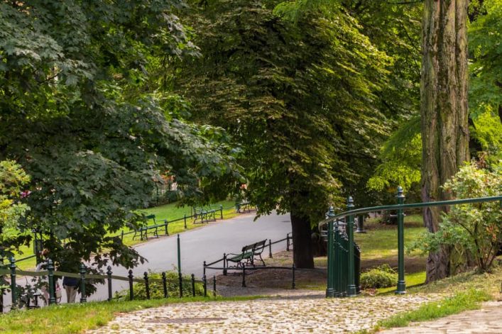 Planty Park bezienswaardigheden Krakau