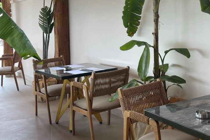 Tafeltjes in restaurant