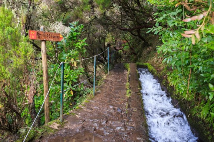 Bezienswaardigheden Madeira Levada das 25 Fontes